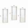 Hanah Home Mini Neom - Set de 3 Espejos Decorativos Transparentes